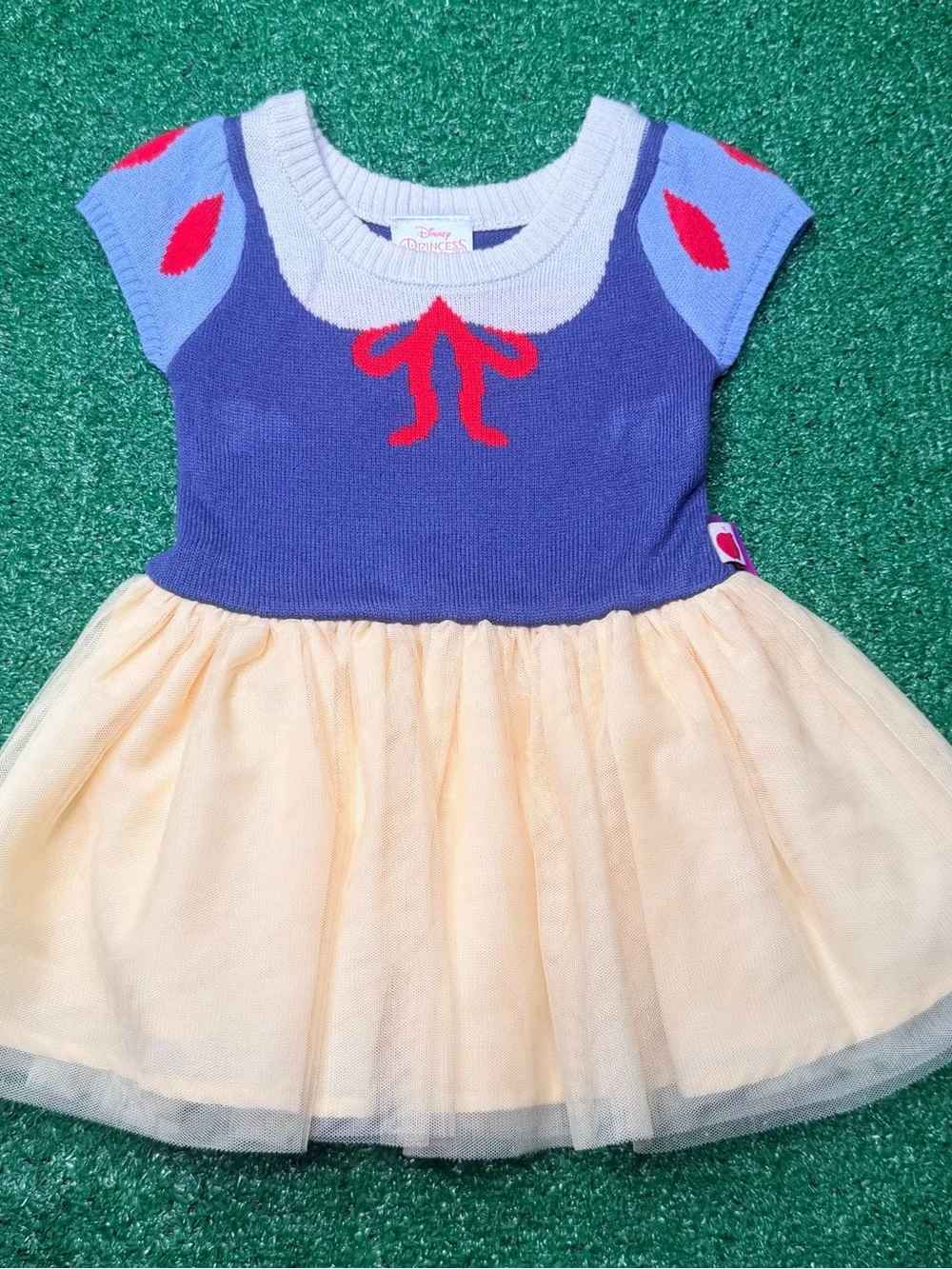 Disney Princess Snow White CosPlay 12M Blue Yellow Tulle Dress NEW with Tags